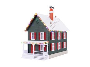Up on the Rooftop Christmas House